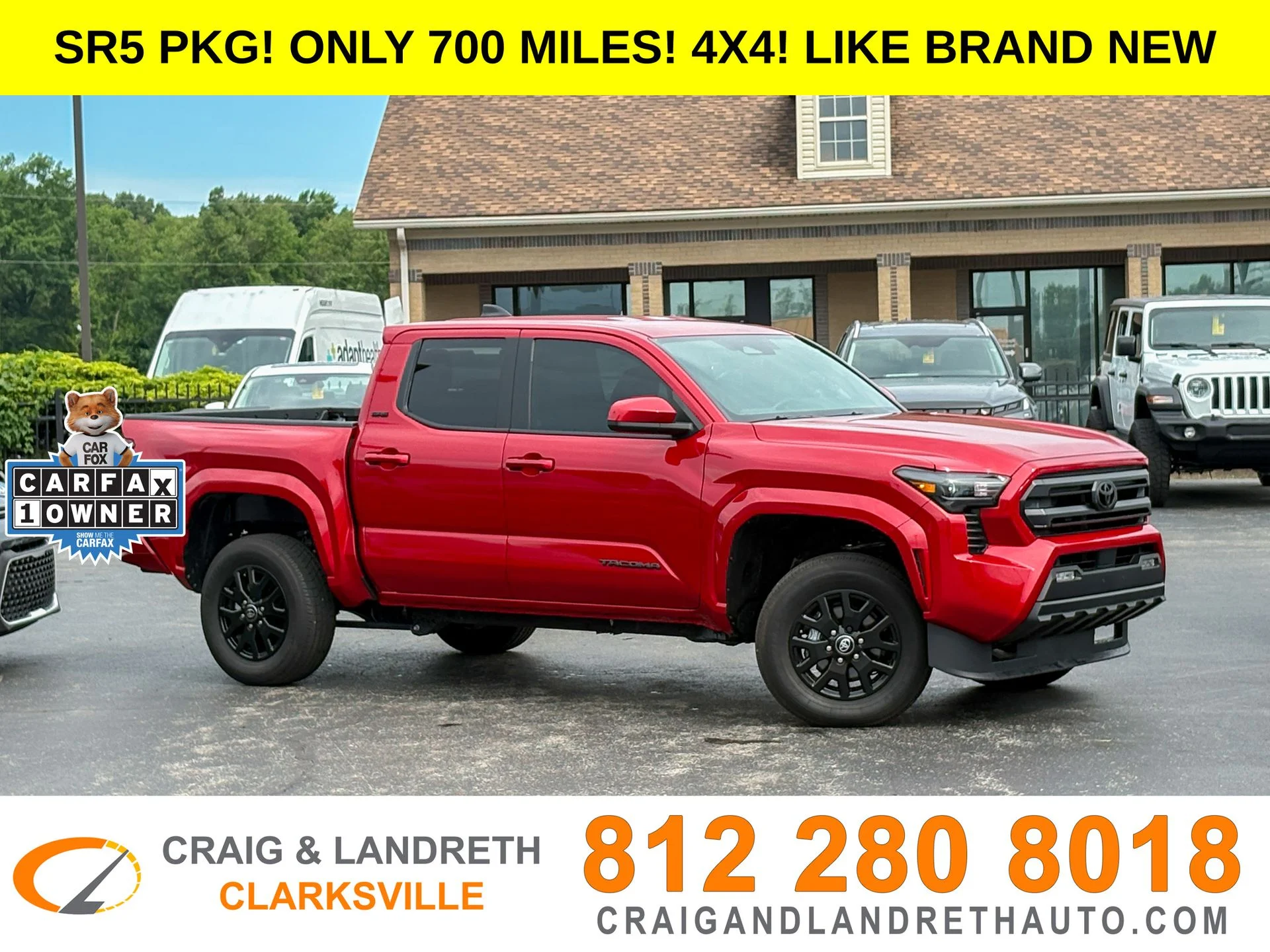 Used 2026 Red Toyota SR5 image 1