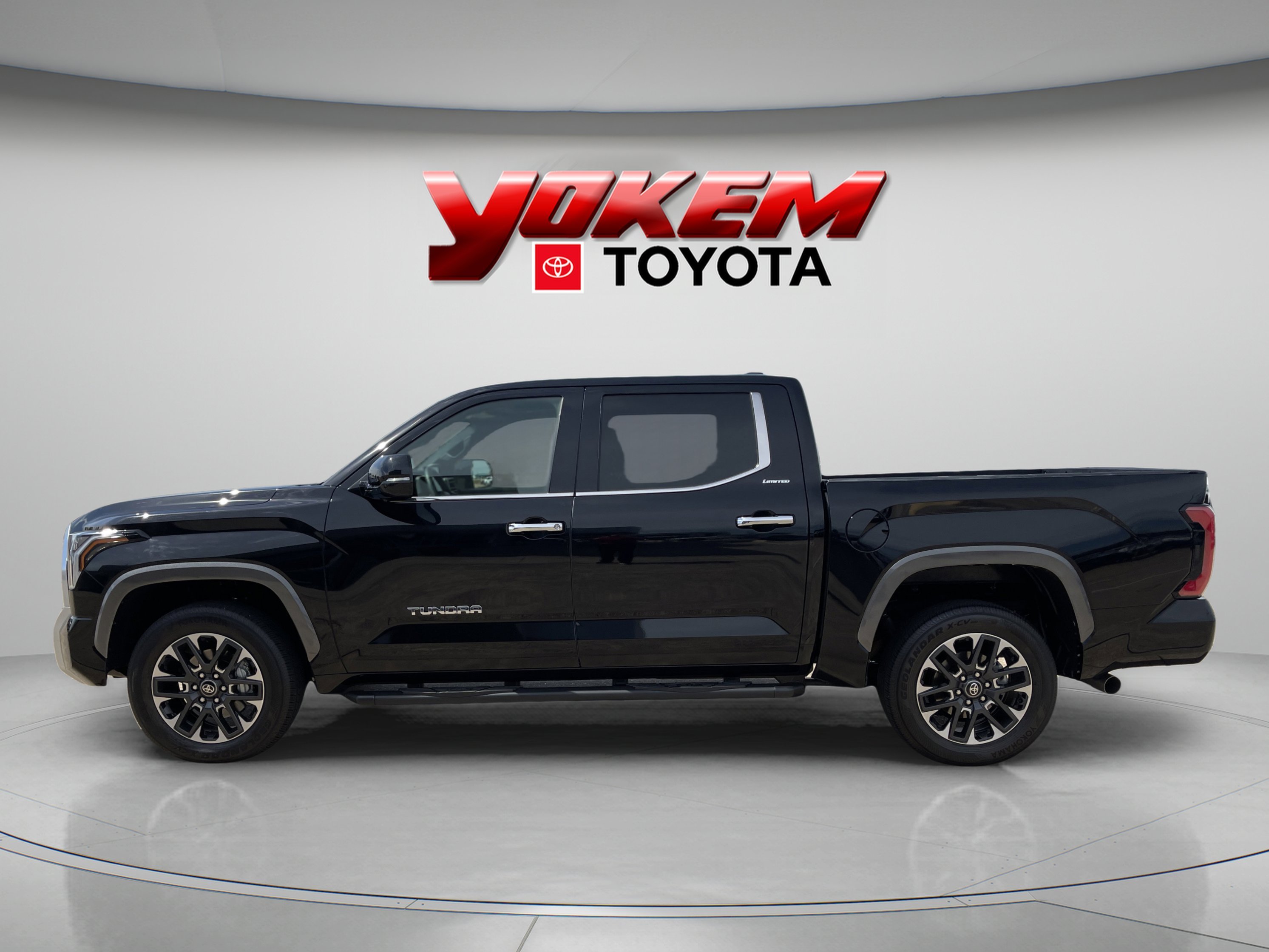 Used 2025 Midnight Black Metallic Toyota Limited image 2