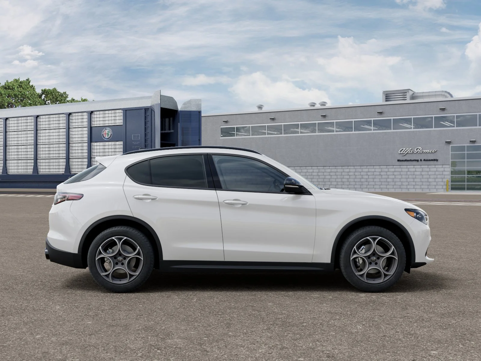 New 2026 Milano White Exterior Paint Alfa Romeo  image 12