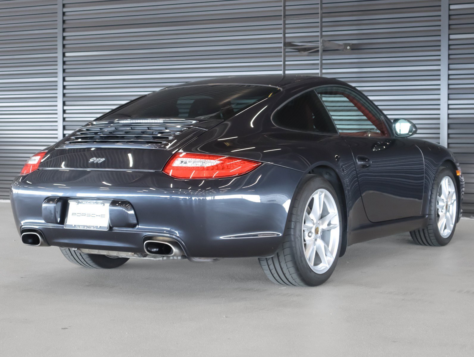 Used 2009 Atlas Grey Metallic Porsche Cpe Carrera w/PDK transmission image 10