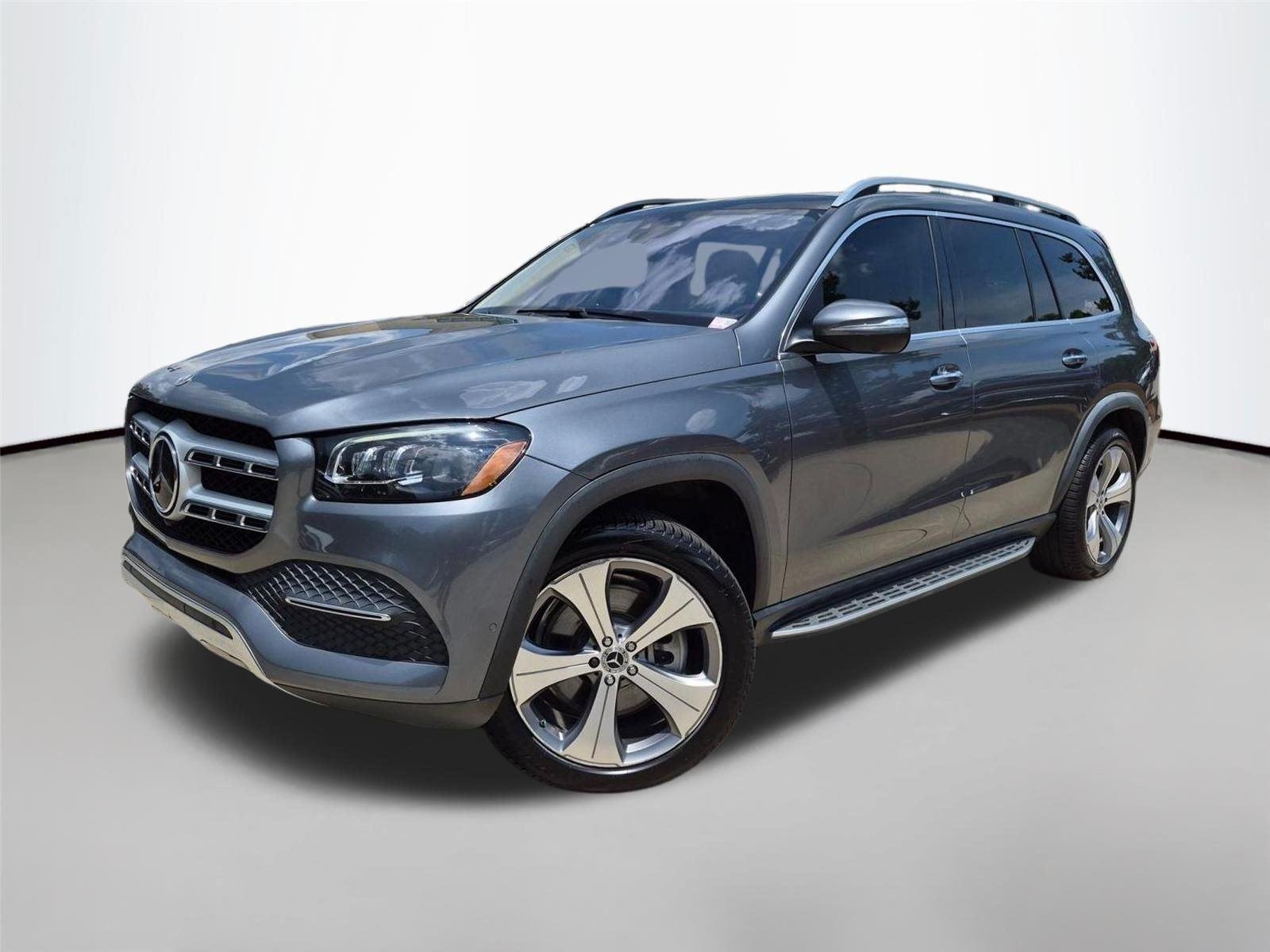 Used 2021 Selenite Grey Metallic Mercedes-Benz GLS 450 image 1