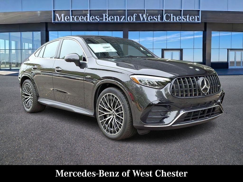 New 2026 Graphite Grey Metallic Mercedes-Benz AMG® GLC 43 4MATIC® Coupe image 1