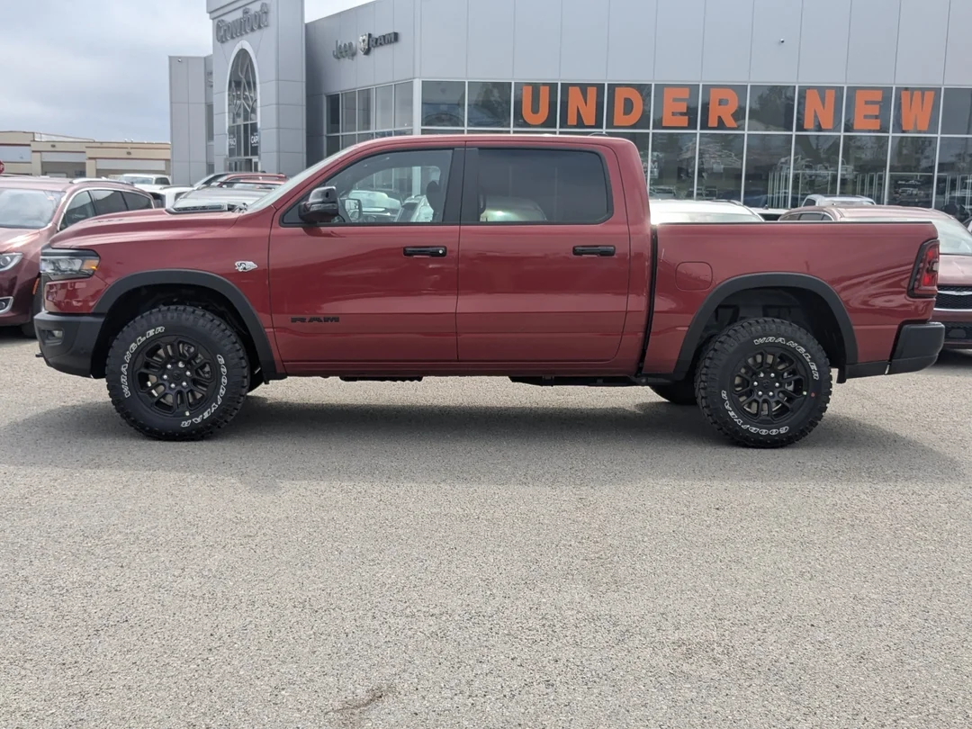 New 2026 Red RAM Rebel - - Level 2 Equip Grp - 14.4 Touchscreen - Harman Kardon Audio - Leather & More! image 5
