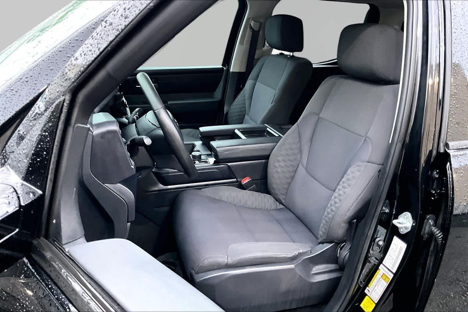 Used 2023 Midnight Black Metallic Toyota SR5 image 8