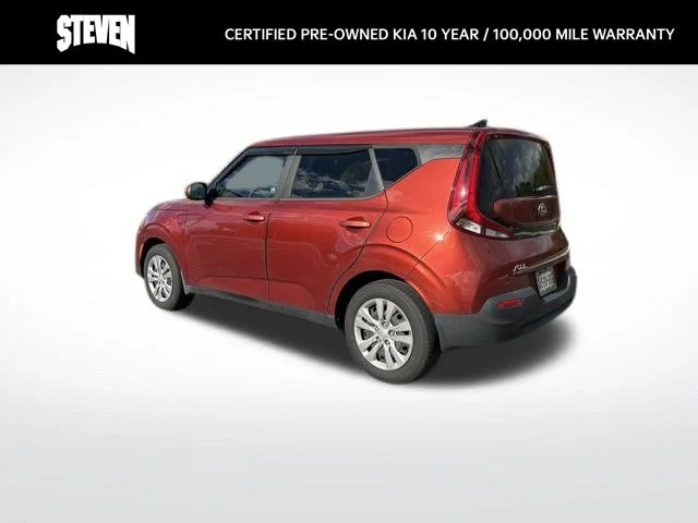 Used 2021 Orange Kia LX image 6