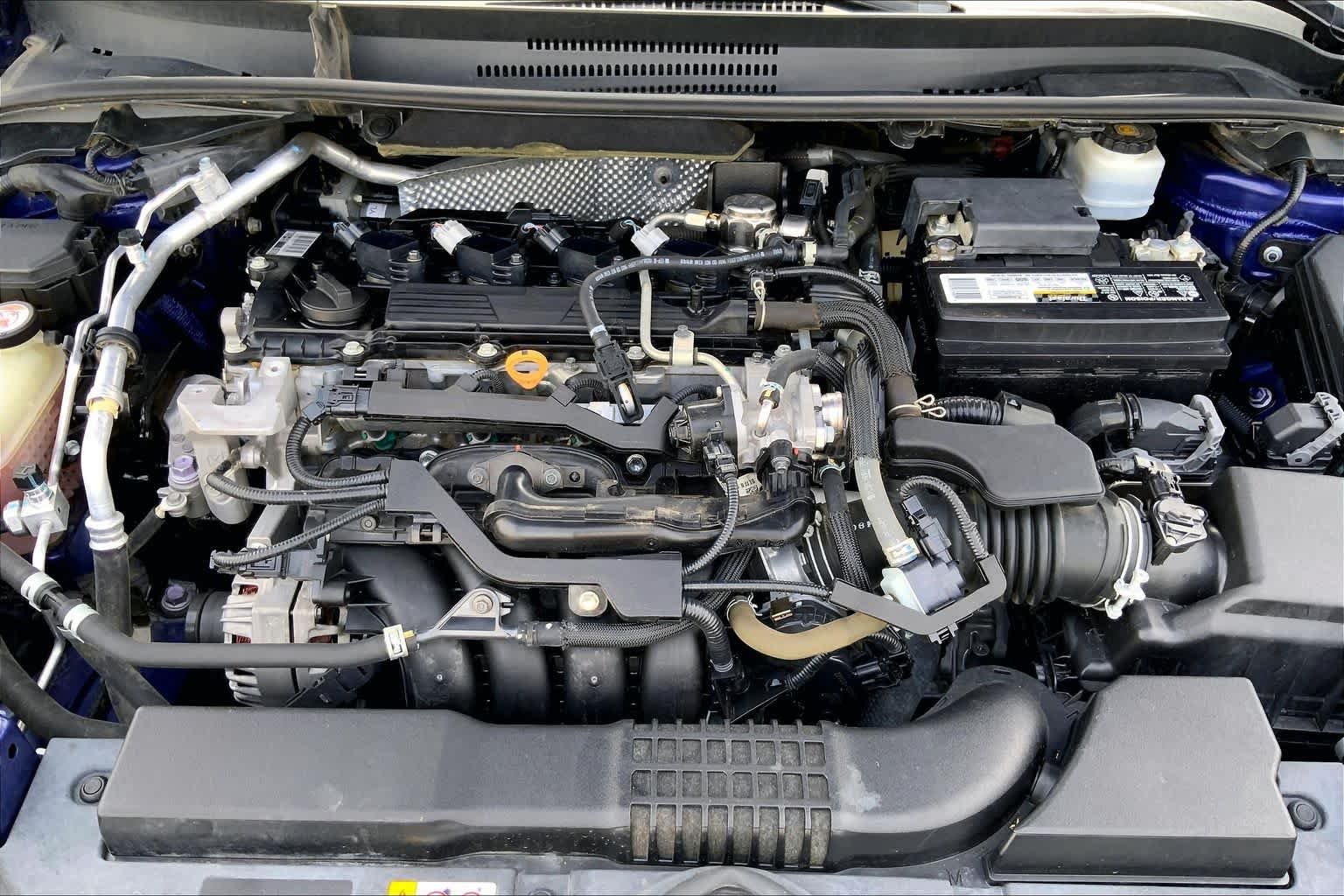 Used 2020 Blue Crush Metallic Toyota SE image 30