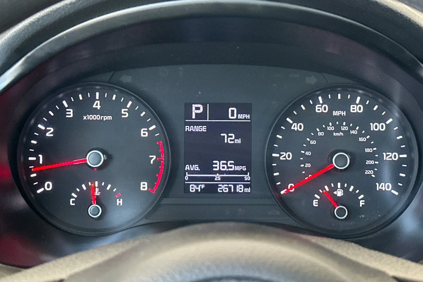 Used 2022 BLACK Kia LX image 21