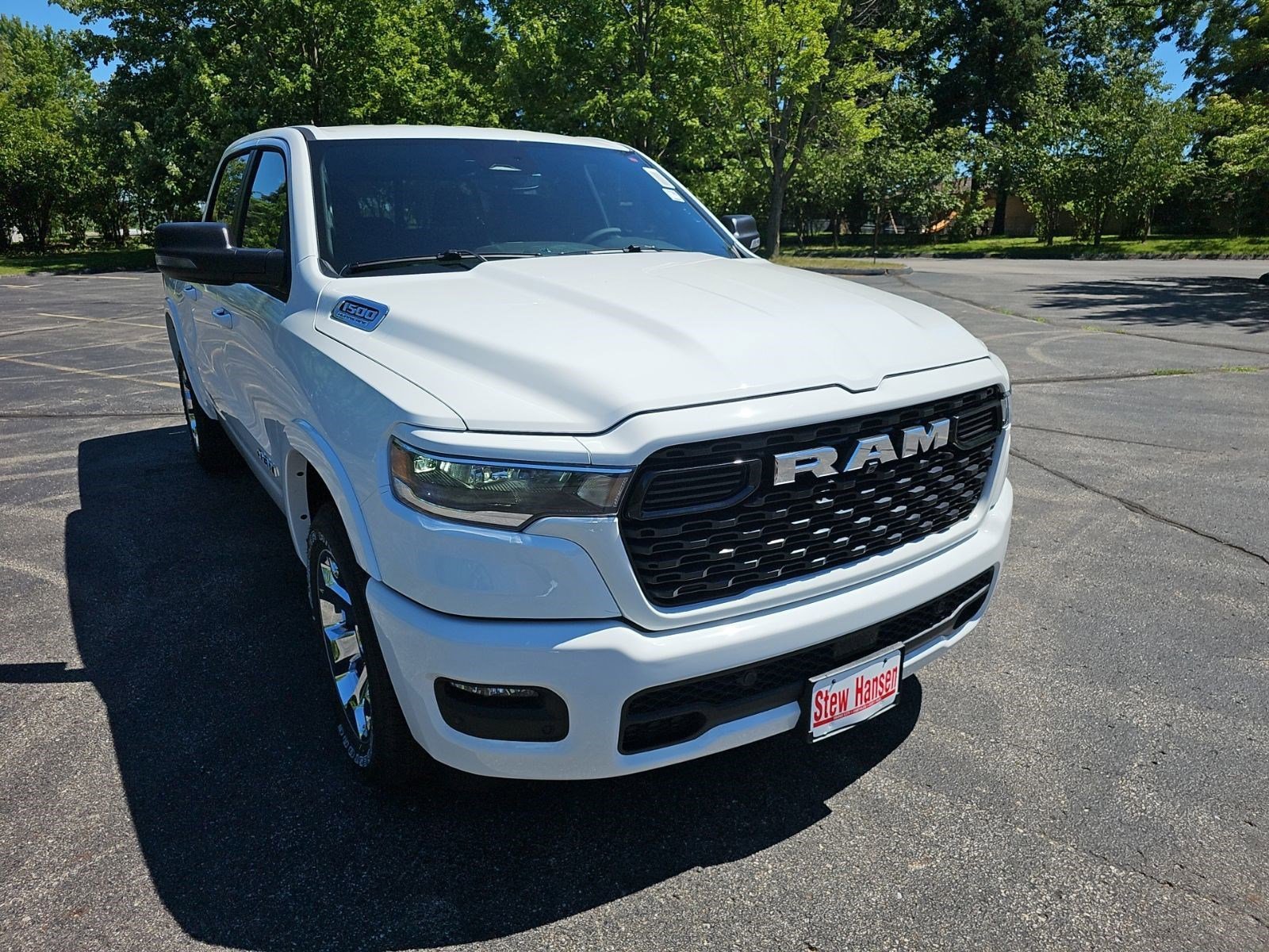 New 2026 Bright White Clearcoat Ram Big Horn image 6
