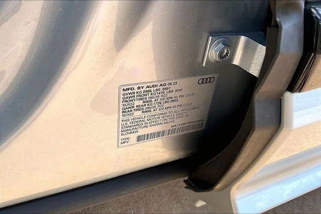 Used 2023 Silver Audi 55 Prestige image 35