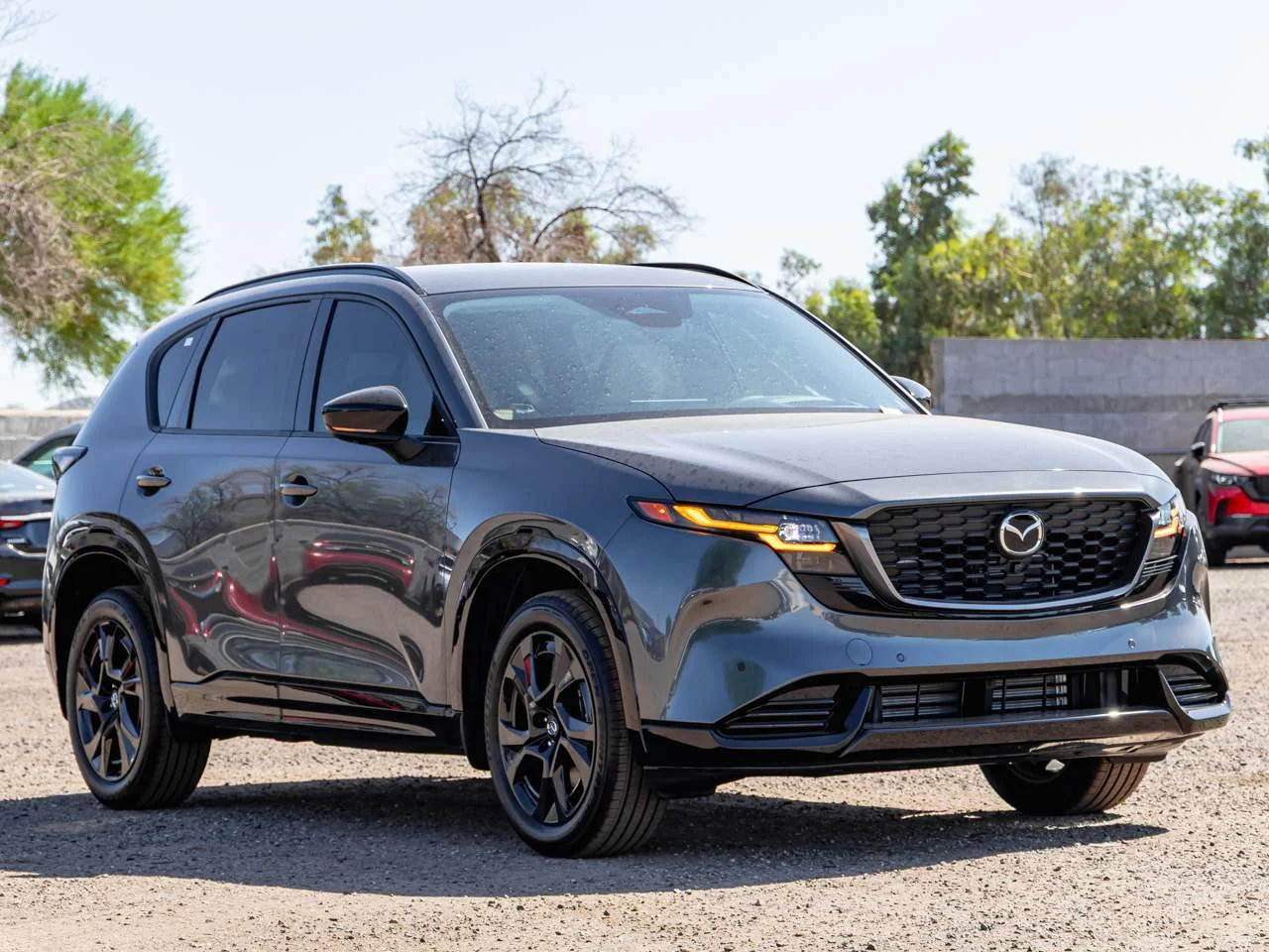 New 2026 Machine Gray Metallic Mazda 2.5 S Premium Plus AWD image 2