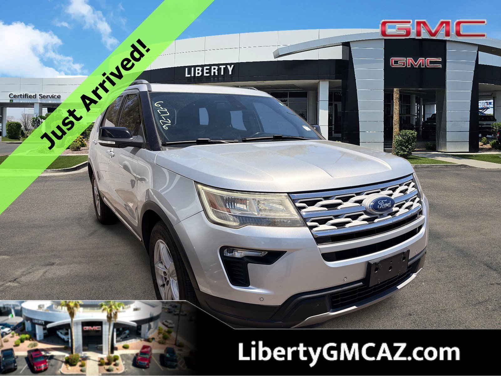 Used 2018 Ingot Silver Ford XLT image 1