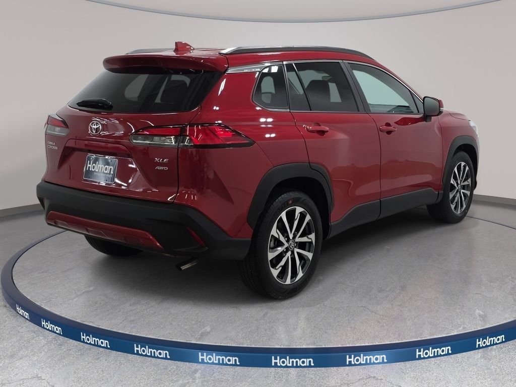 Used 2023 Barcelona Red Metallic Toyota XLE image 6