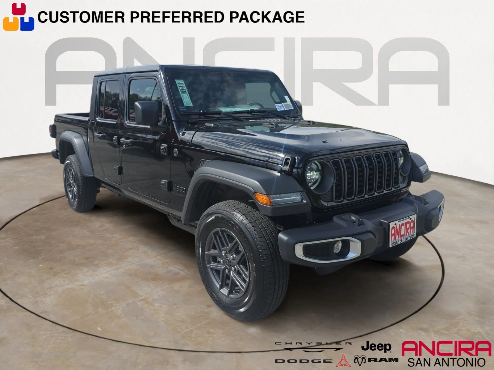 New 2026 Black Clearcoat Jeep Sport S image 1