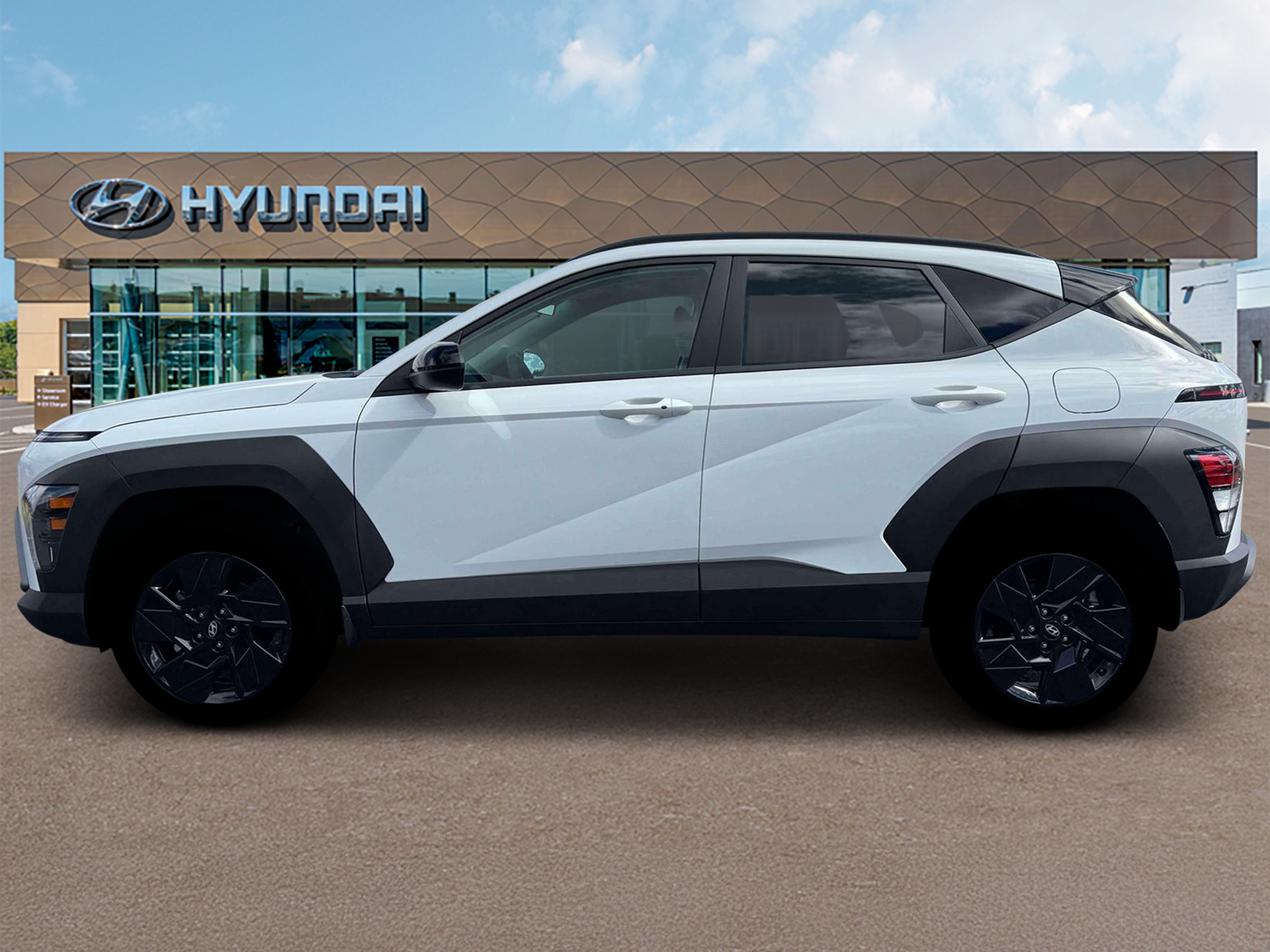New 2026 White Hyundai SEL Sport AWD image 3