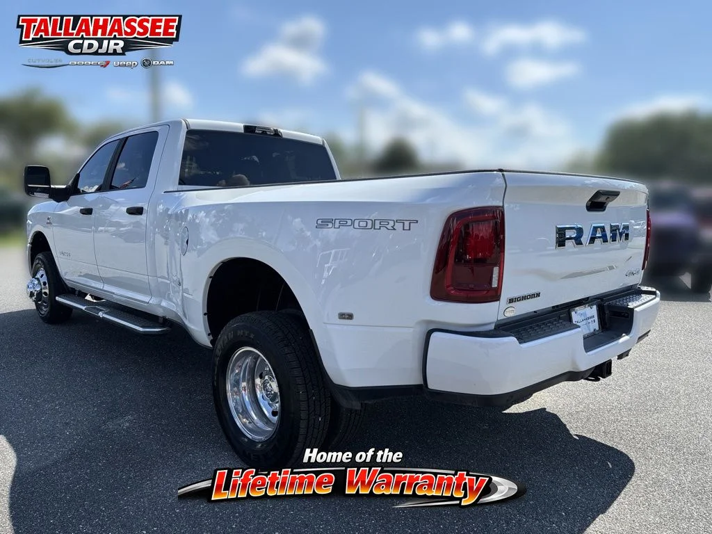 New 2026 Bright White Clear-Coat Exterior Paint RAM Big Horn image 8