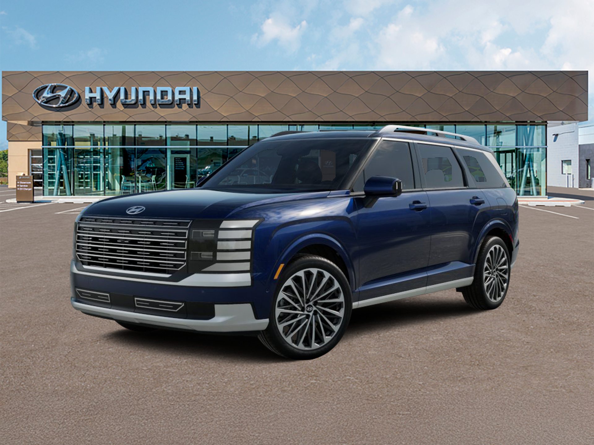 New 2027 Blue Hyundai Calligraphy AWD image 2