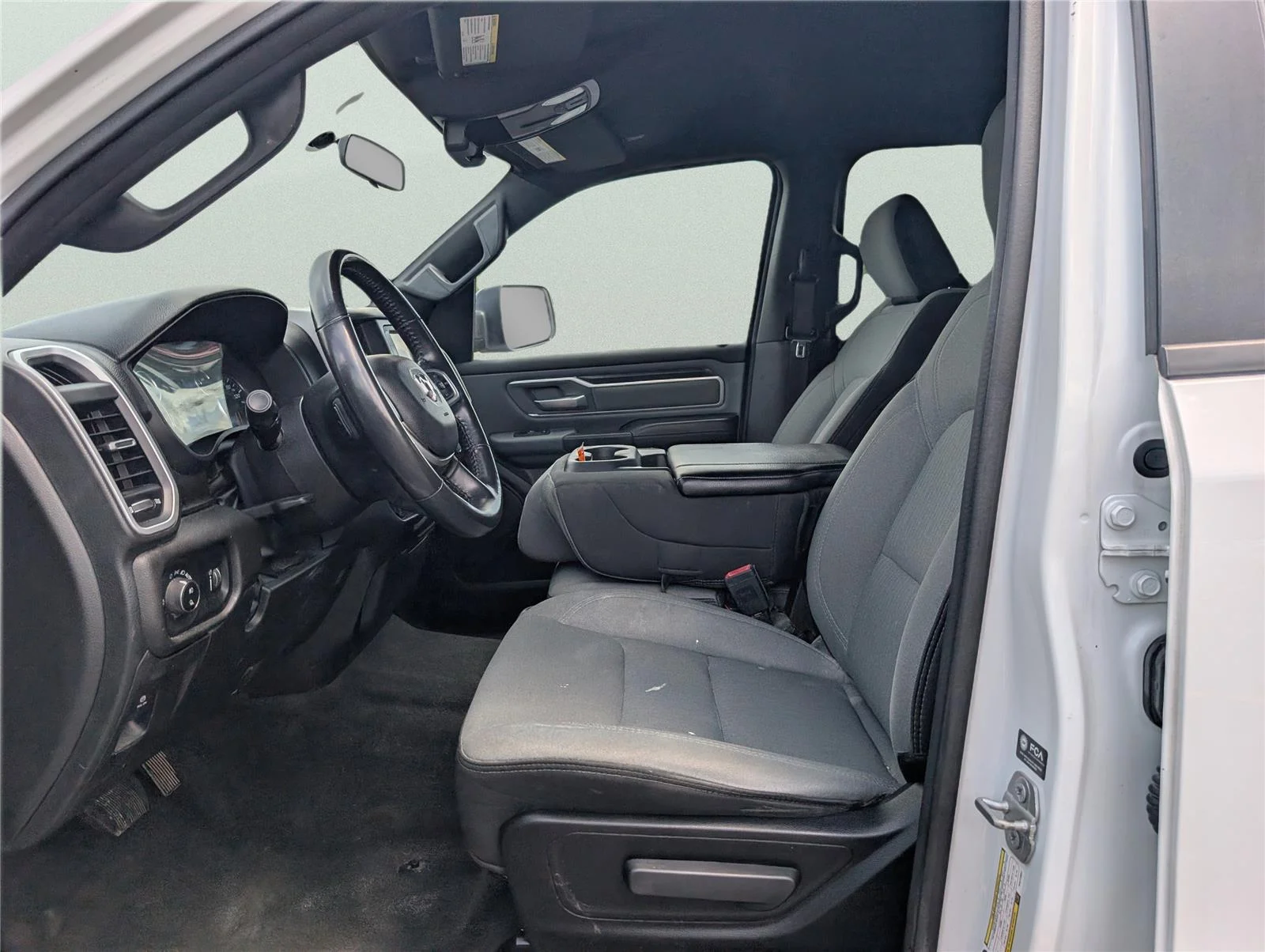 Used 2022 Bright White Clearcoat Ram Big Horn image 10