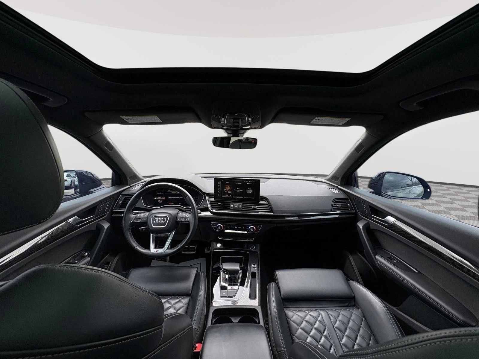 Used 2023 District Green Metallic Audi Premium Plus image 13