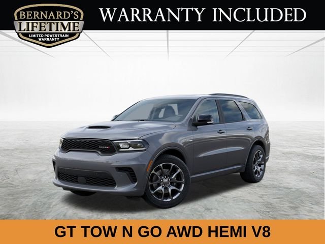 Destroyer Gray Clear-Coat Exterior Paint 2026 Dodge Durango GT HEMI Plus AWD SUV / Crossover All-Wheel Drive 8-Speed Automatic