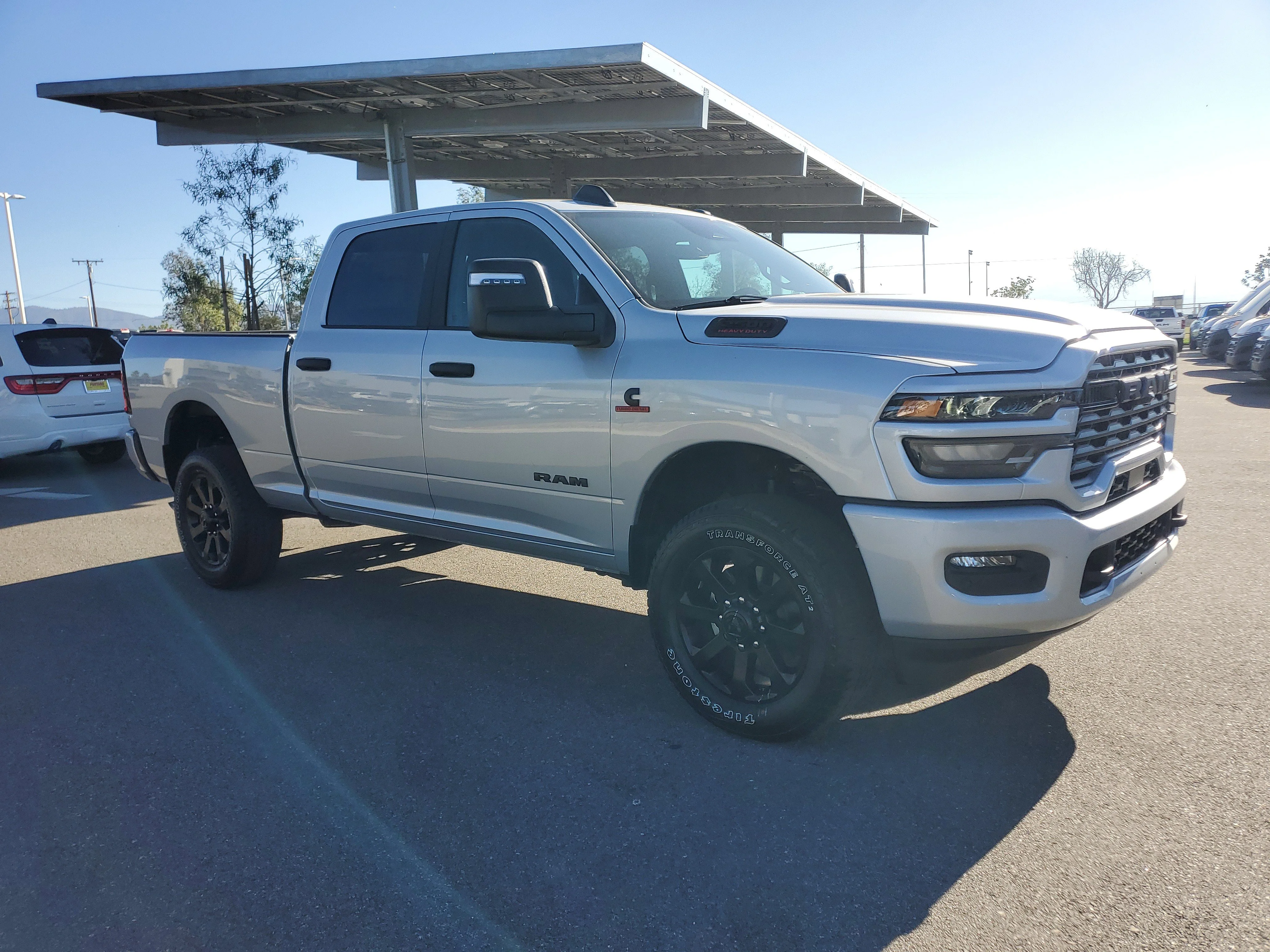 New 2026 Silver-Zynith Exterior Paint RAM Big Horn image 8