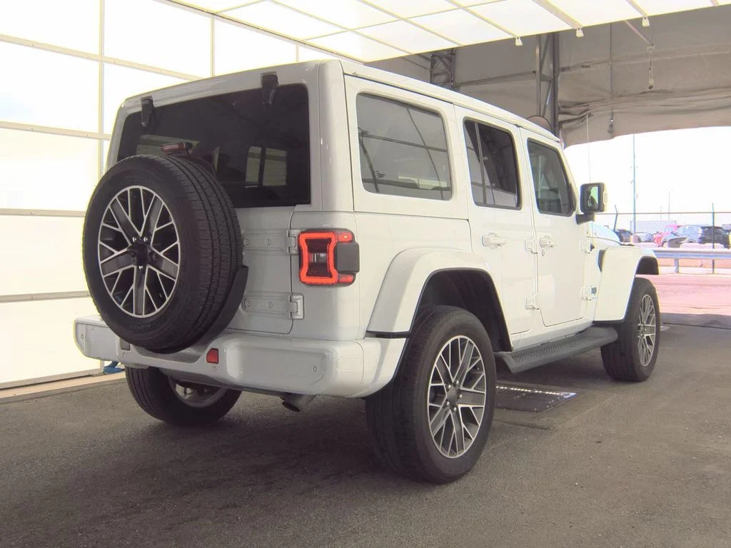 Used 2023 White Jeep Sahara 4xe image 2