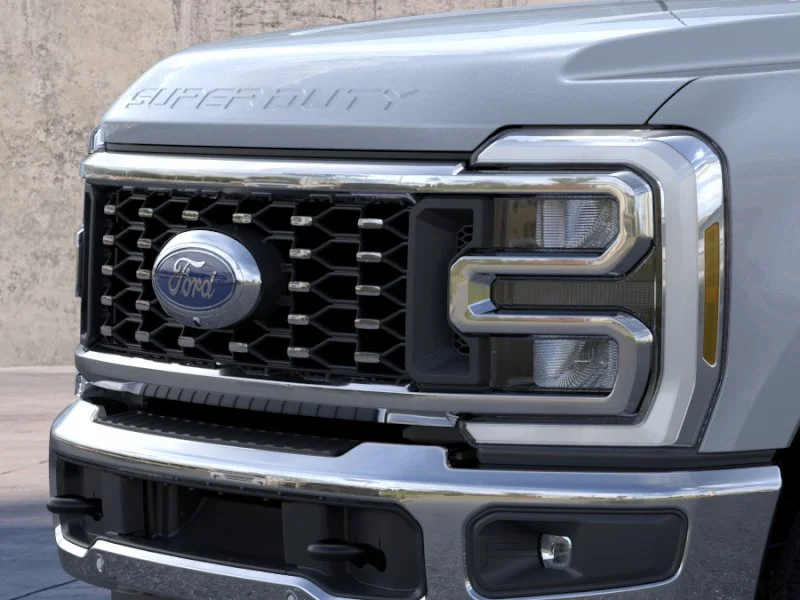 New 2026 Glacier Gray Metallic Tri-Coat Ford F-350® Lariat® image 39