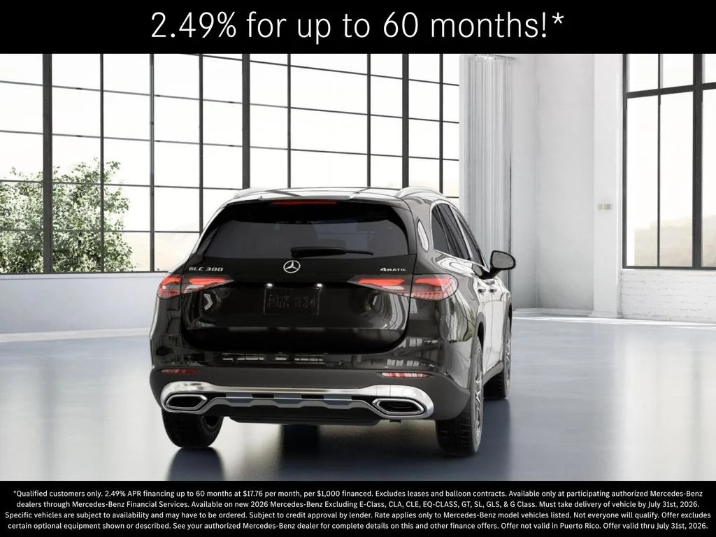 New 2026 Obsidian Black Metallic Mercedes-Benz GLC 300 image 24