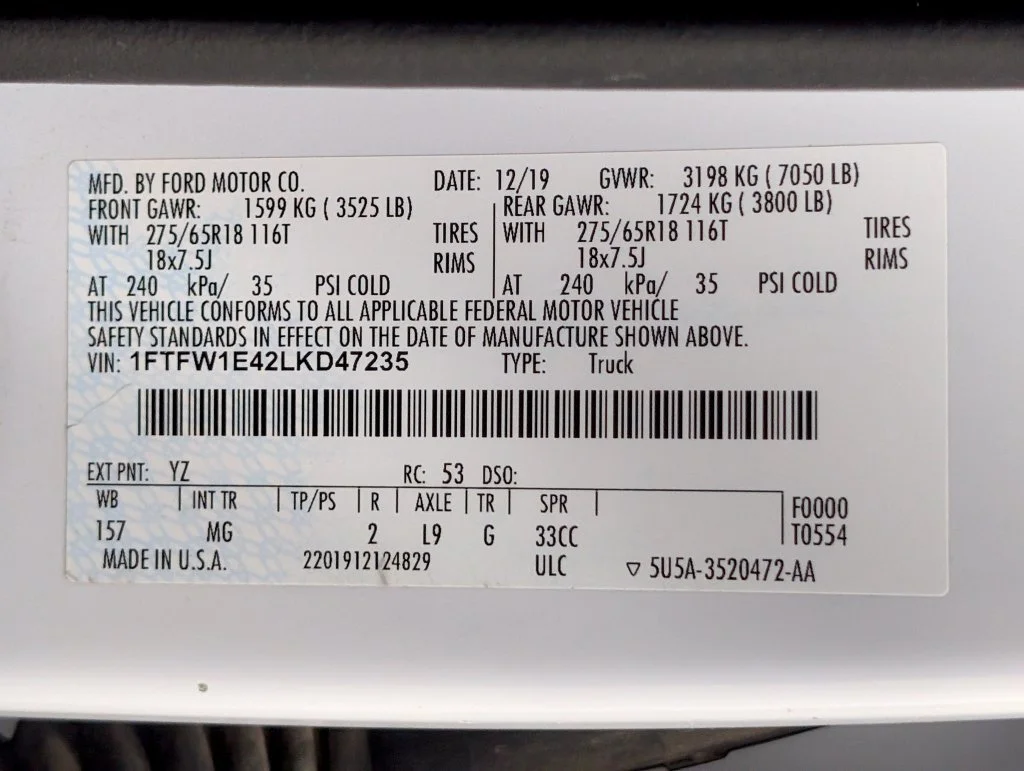 Used 2020 Oxford White Ford XLT image 28