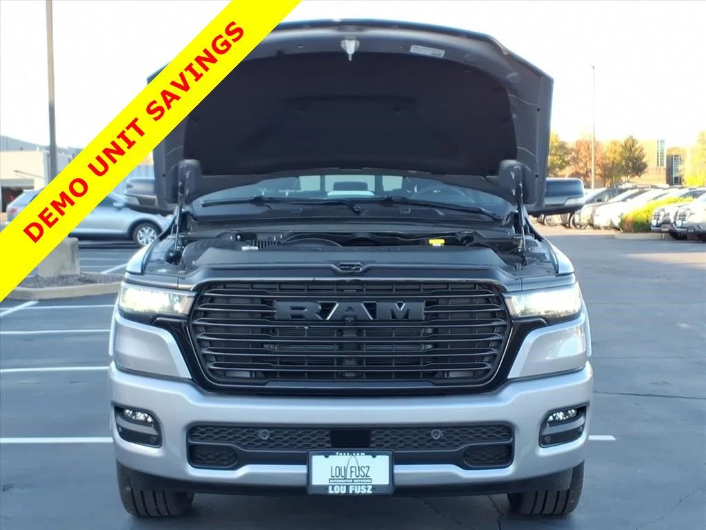 New 2026 Billet Silver Metallic Clear-Coat Exterior Paint RAM Laramie image 21