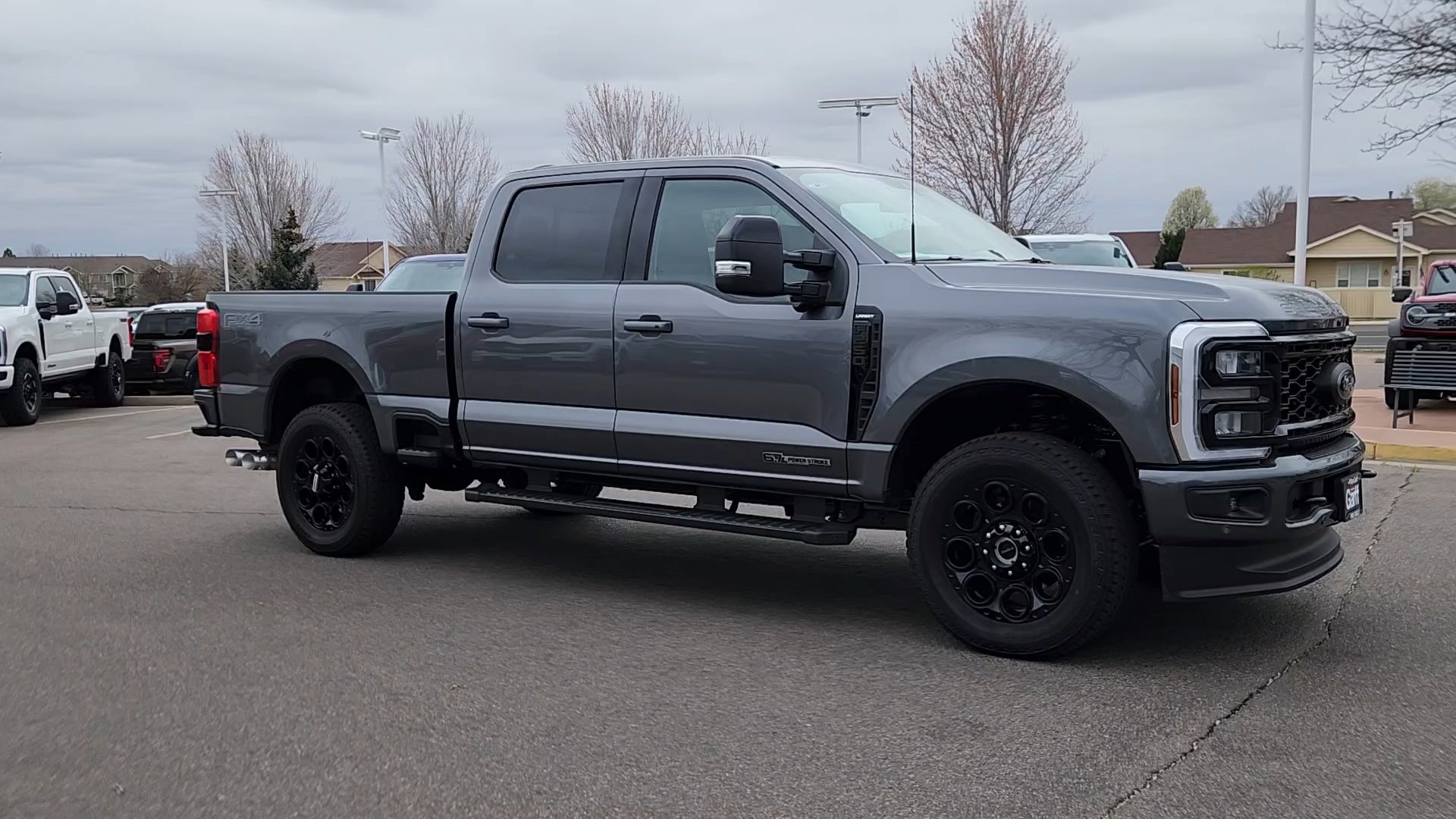 New 2026 Carbonized Gray Metallic Ford LARIAT image 8