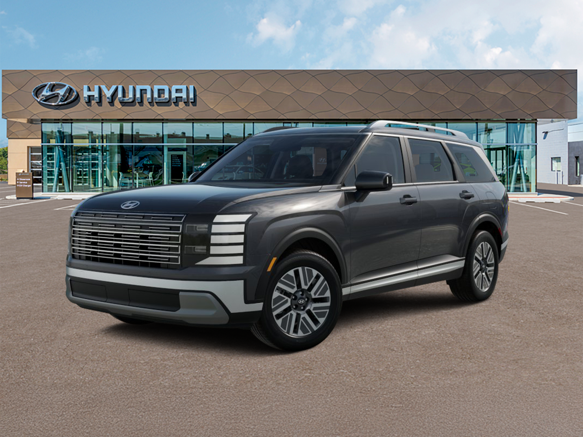 New 2026 Gray Hyundai SEL 7P image 2