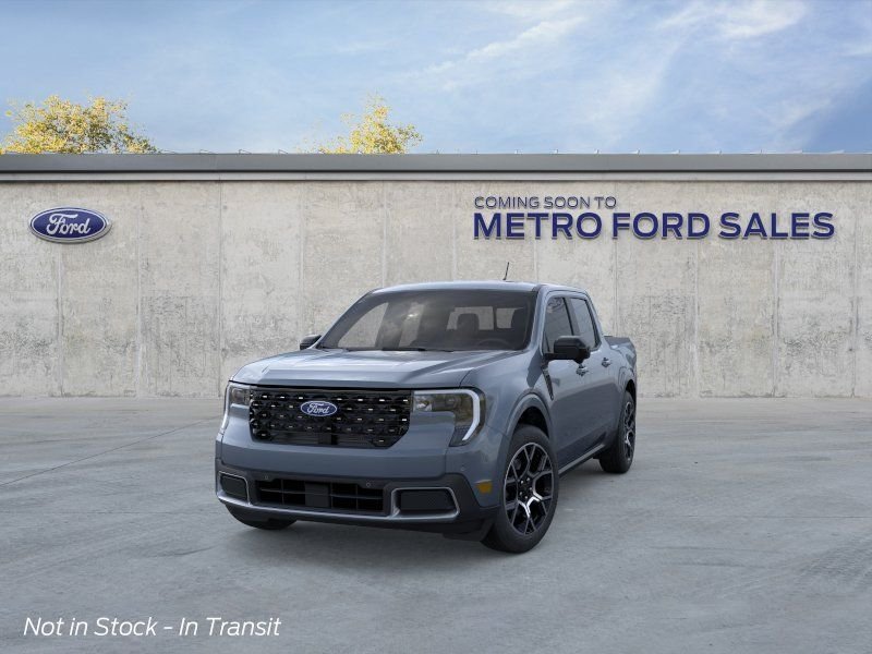 New 2026 Azure Gray Metallic Tri-Coat Ford Lariat image 3