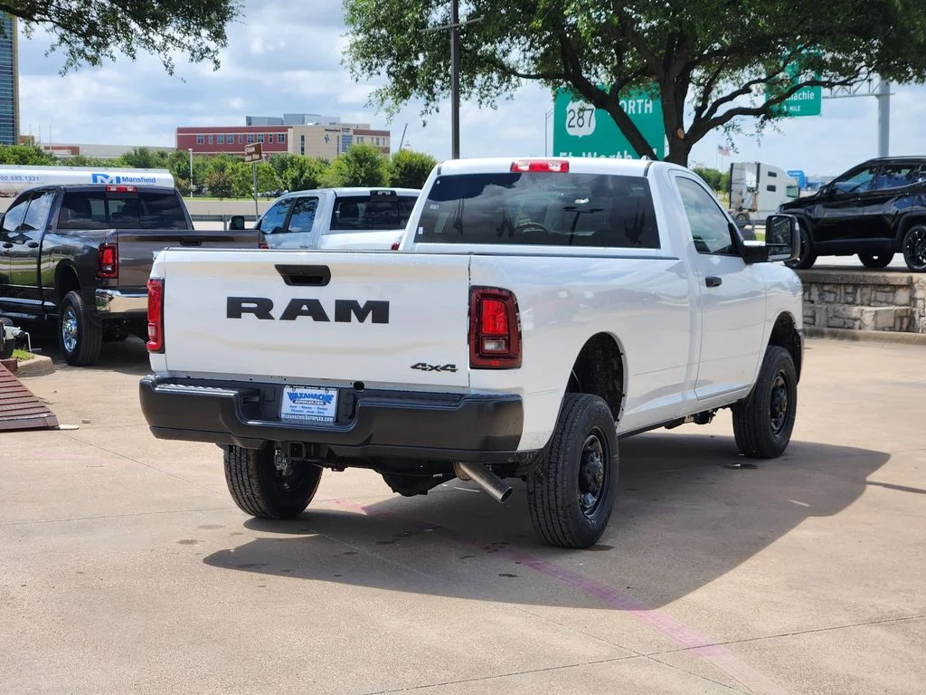 New 2026 Bright White Clear-Coat Exterior Paint RAM Tradesman image 4
