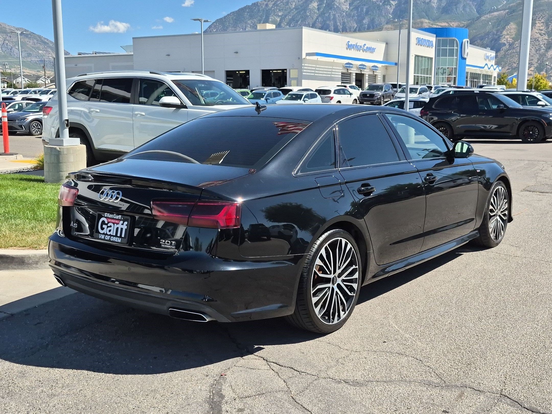 Used 2018 Brilliant Black Audi Premium Plus image 3