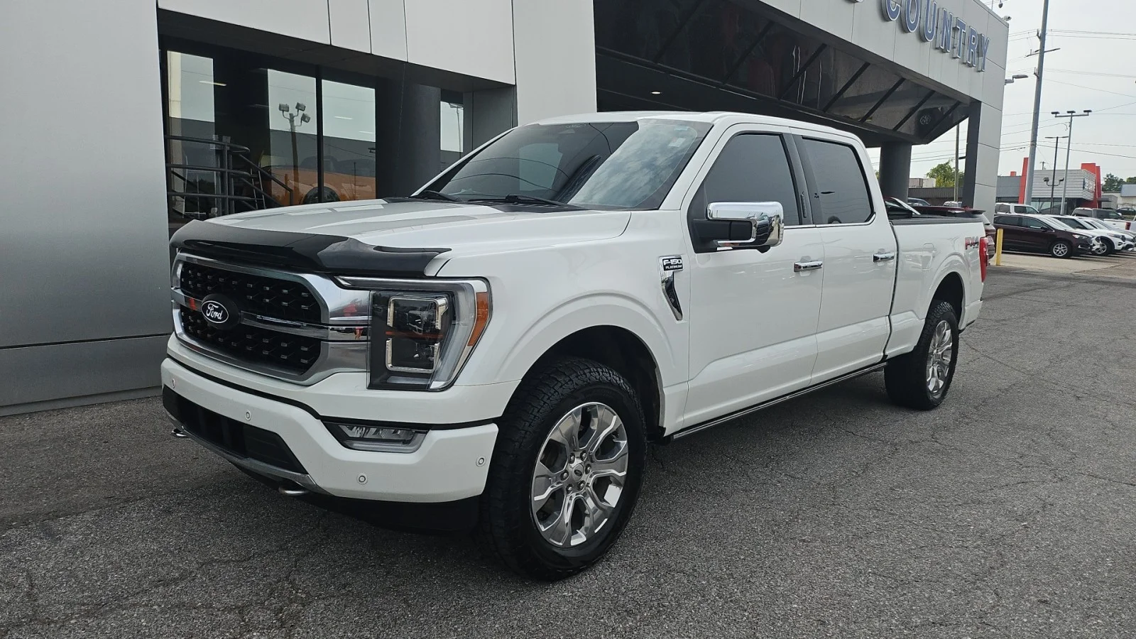 Used 2022 White Ford Platinum 4WD image 8