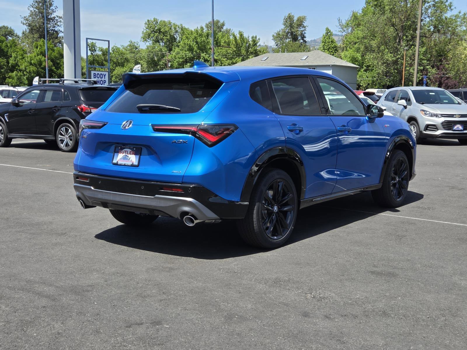 New 2026 Double Apex Blue Pearl II Acura w/A-Spec Advance Package AWD image 5