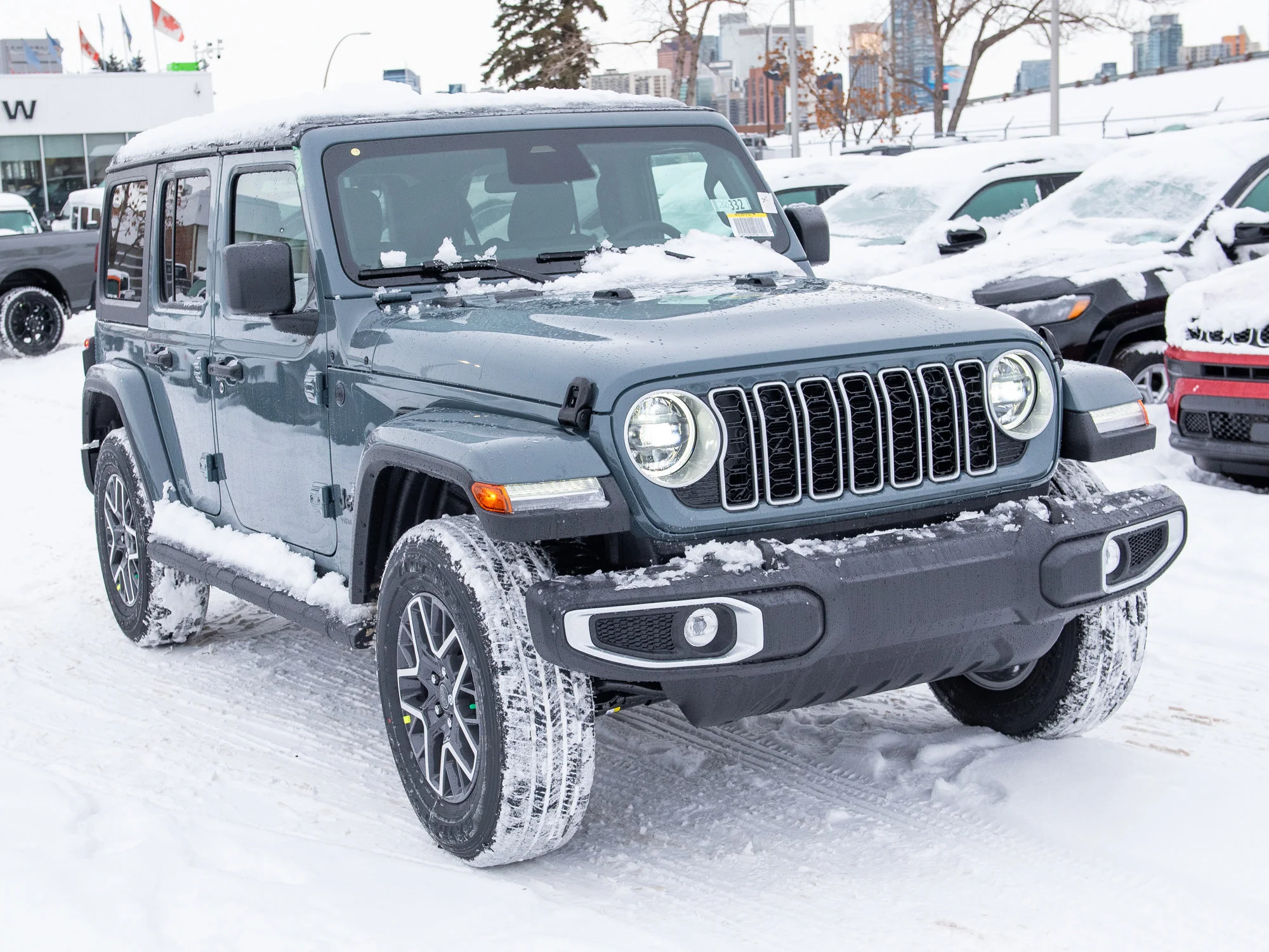 New 2026 Dark blue Jeep Sahara* 4 Door 4x4, Side Steps, Remote Start, Heated Seats image 6
