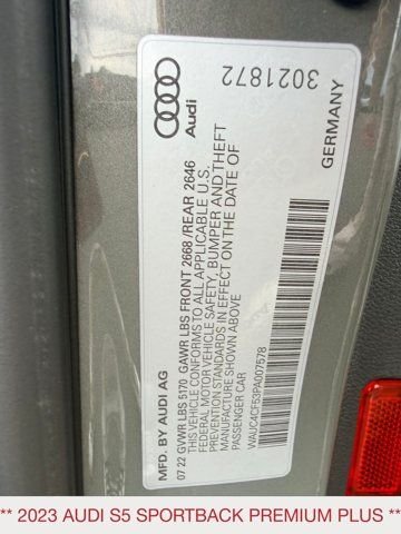 Used 2023 Gray Audi Premium Plus image 19