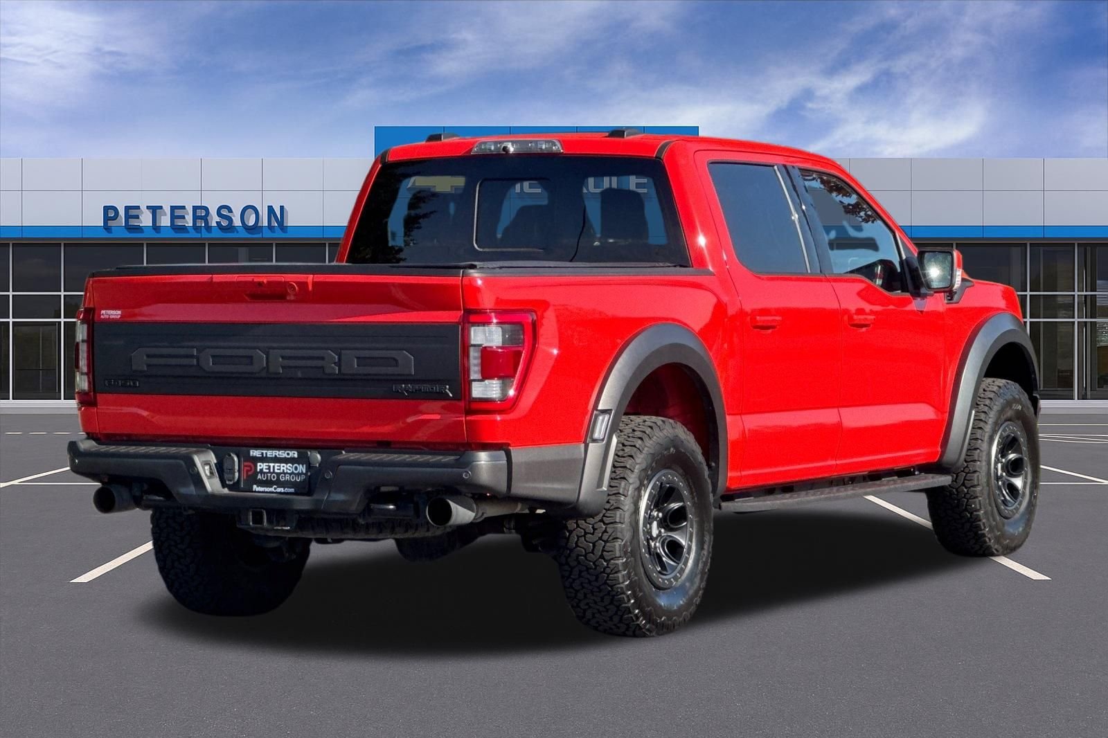 Used 2023 Orange Ford Raptor image 4