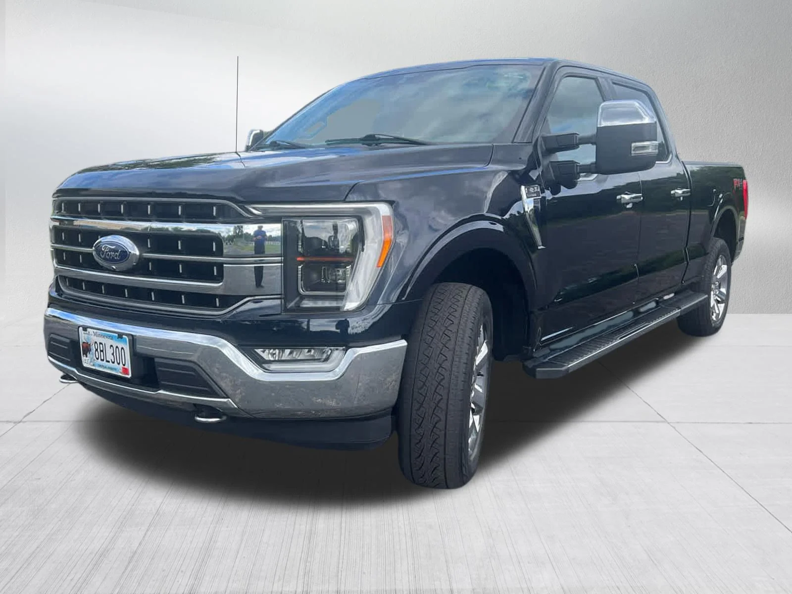 Certified Used 2021 Antimatter Blue Metallic Ford LARIAT image 3