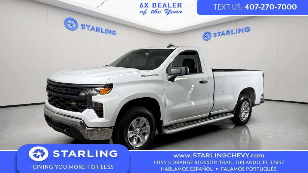 Used 2025 Summit White Chevrolet WT image 6