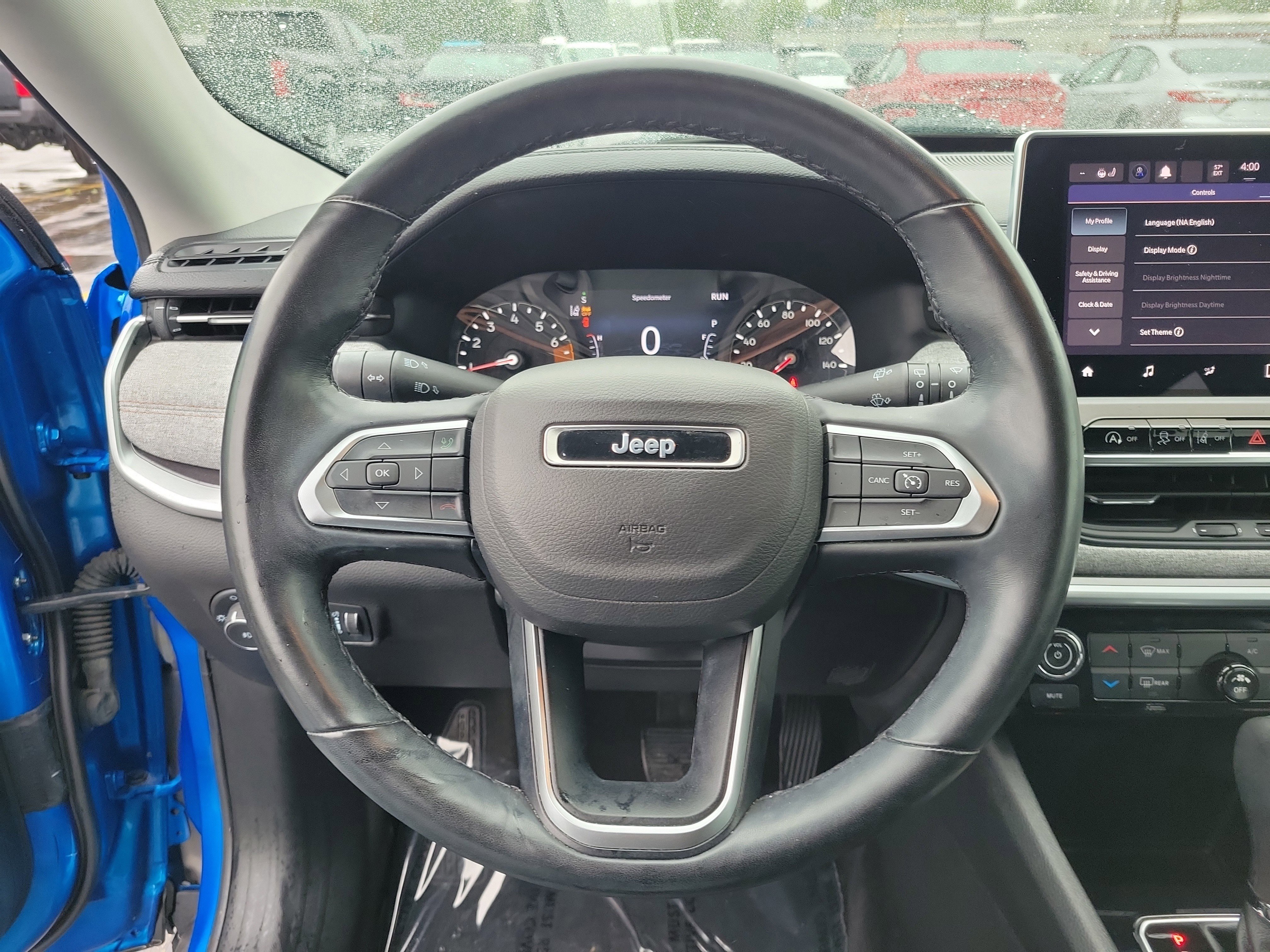Used 2022 Laser Blue Pearlcoat Jeep Latitude Lux image 21