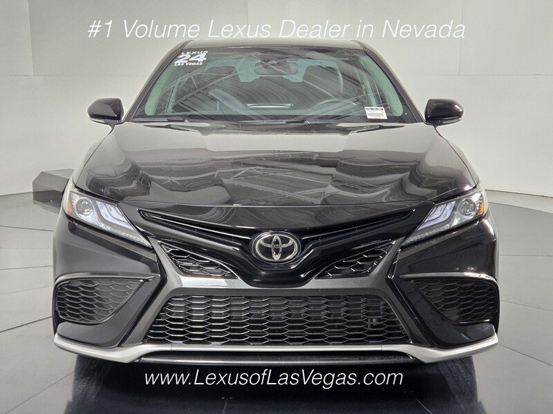 Used 2024 Midnight Black Metallic Toyota XSE image 8