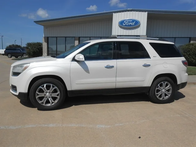 Used 2013 GMC Acadia SLT2 with VIN 1GKKVSKD4DJ229811 for sale in Tyndall, SD