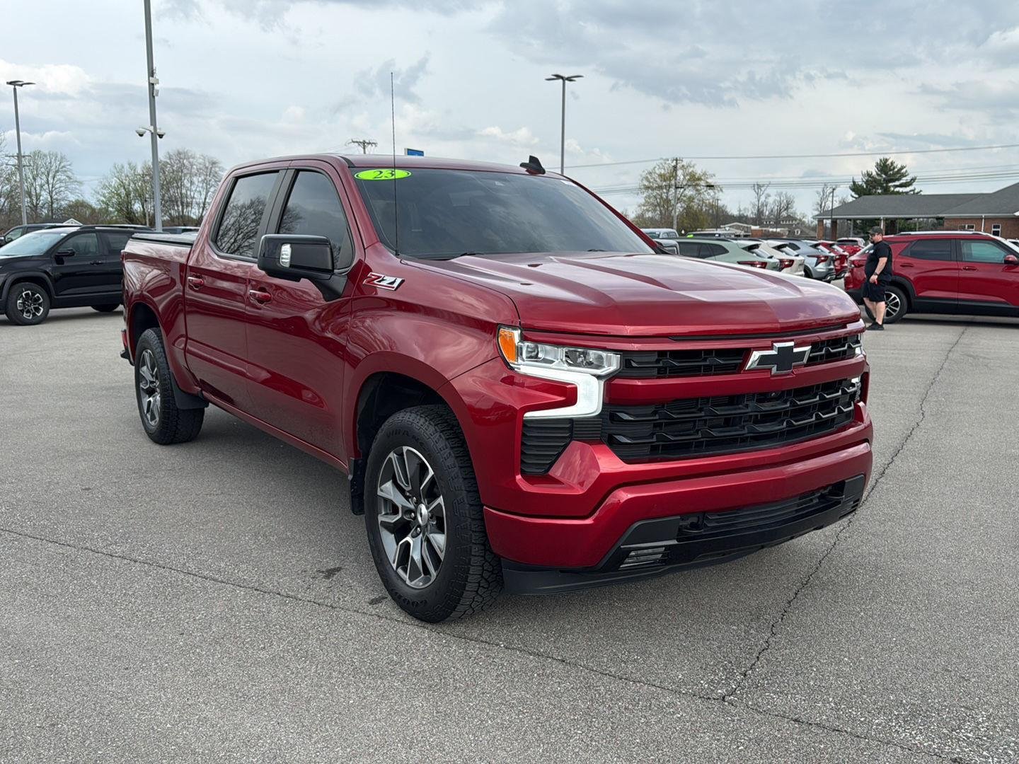 Used 2023 Radiant Red Tintcoat Chevrolet RST image 2