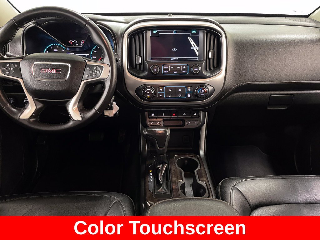 Used 2017 DARK SLATE METALLIC GMC 4WD SLT image 2