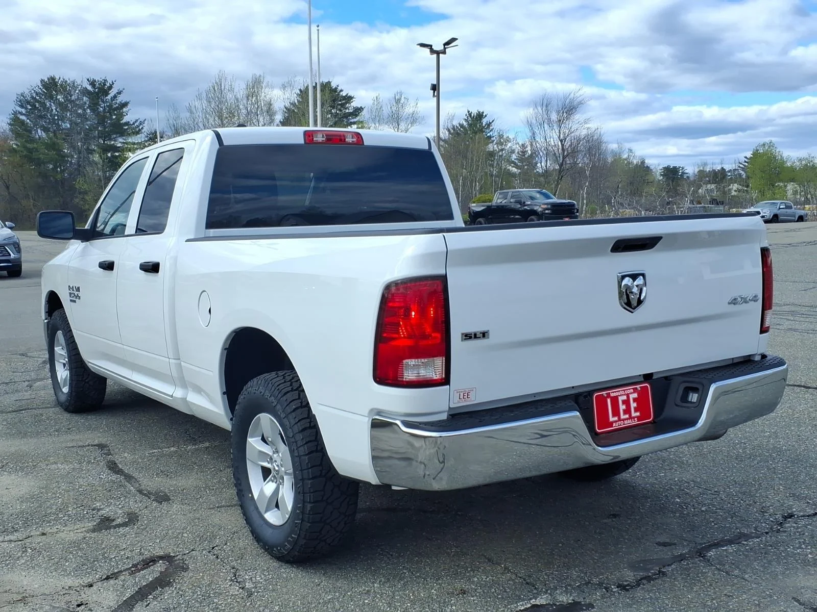 Used 2024 Bright White Clearcoat Ram SLT image 7