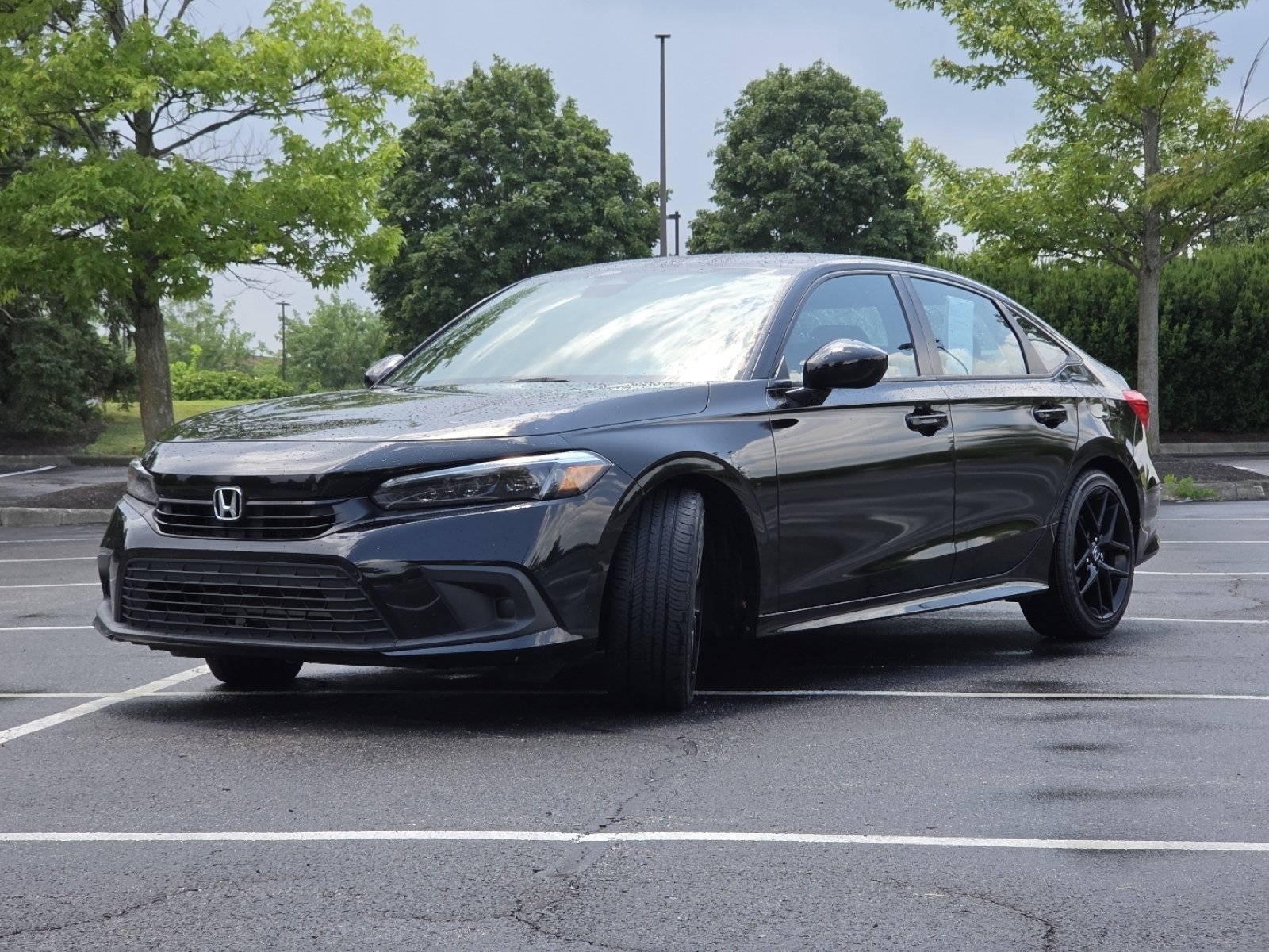 Certified Used 2024 Crystal Black Pearl Honda Sport image 17