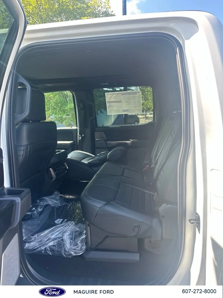 New 2026 Star White Metallic Tri-Coat Ford F-350® Platinum® image 9