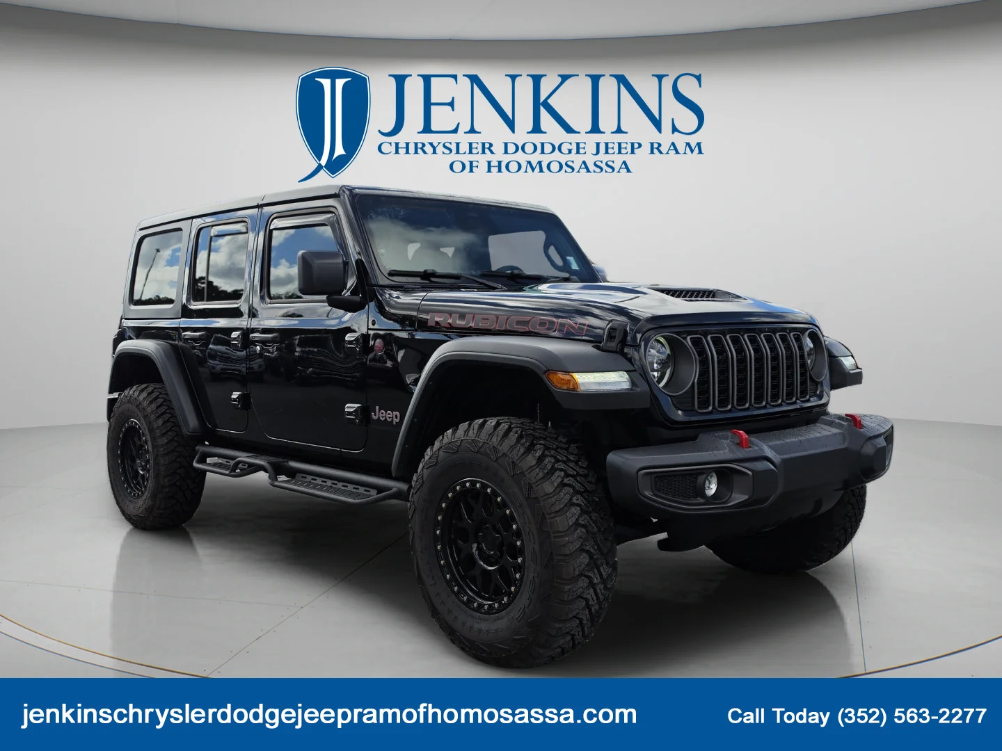 Used 2026 Black Clearcoat Jeep Rubicon image 1